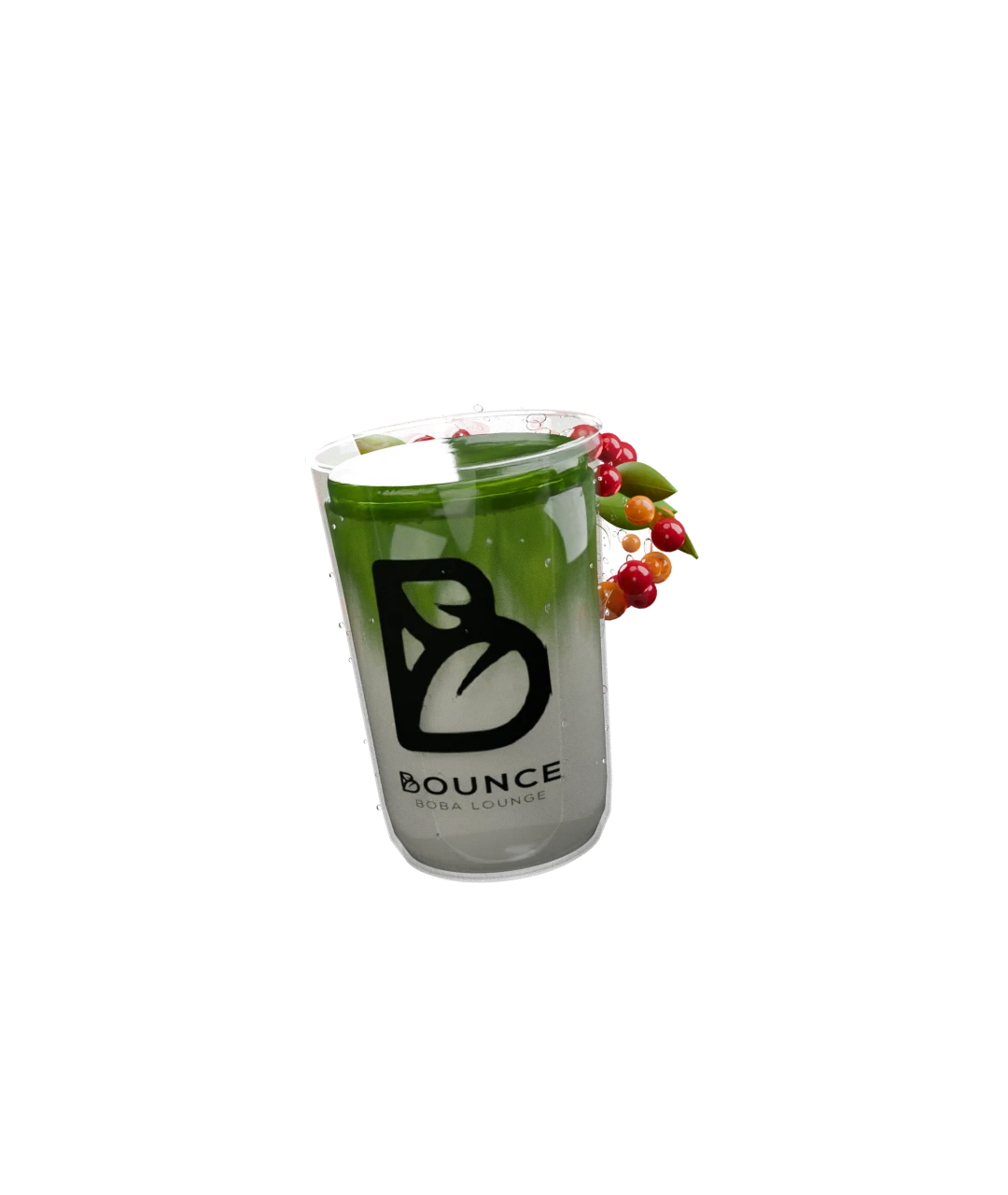 Ceremonial Matcha Latte — illustrated with our animated Bounce cup