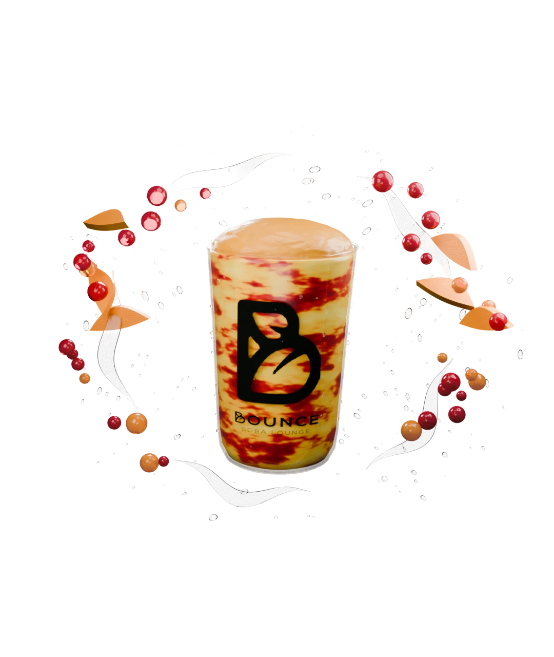 A brighter kind of sip. — illustrated with our animated Bounce cup