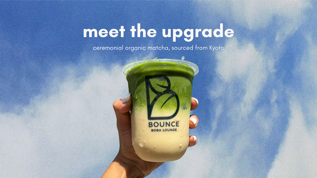 Ceremonial organic matcha latte