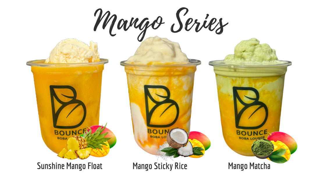 Mango Float, Mango Sticky Rice and Mango Matcha